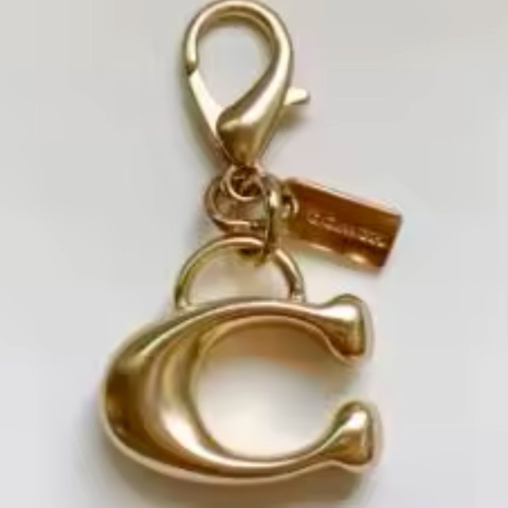 COACH Signature "C" Bag Charm